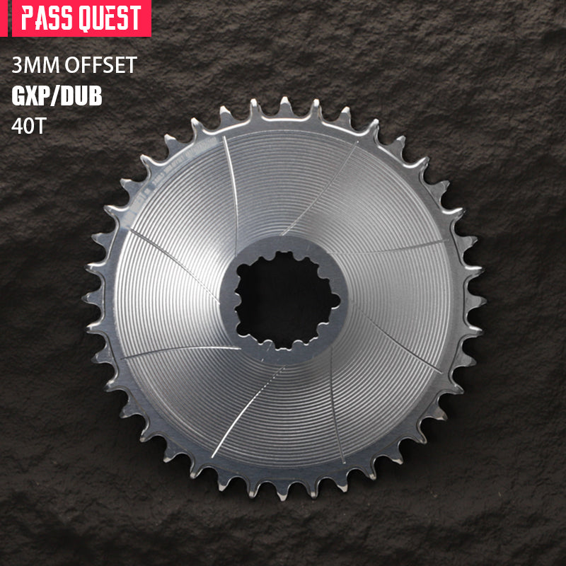 SRAM GXP/DUB ( 3mm offset) GRAVEL/ROAD Narrow Wide Chainring 36-56T /AXS