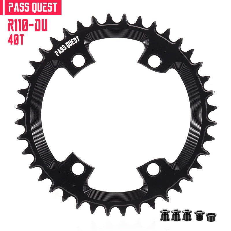 110BCD R9200 R8100 R7100 (4-bolt AERO) Round Narrow Wide Chainring