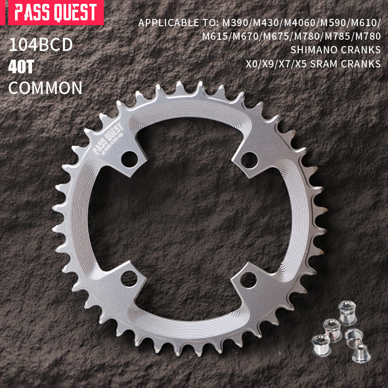 104BCD Round Narrow Wide Chainring
