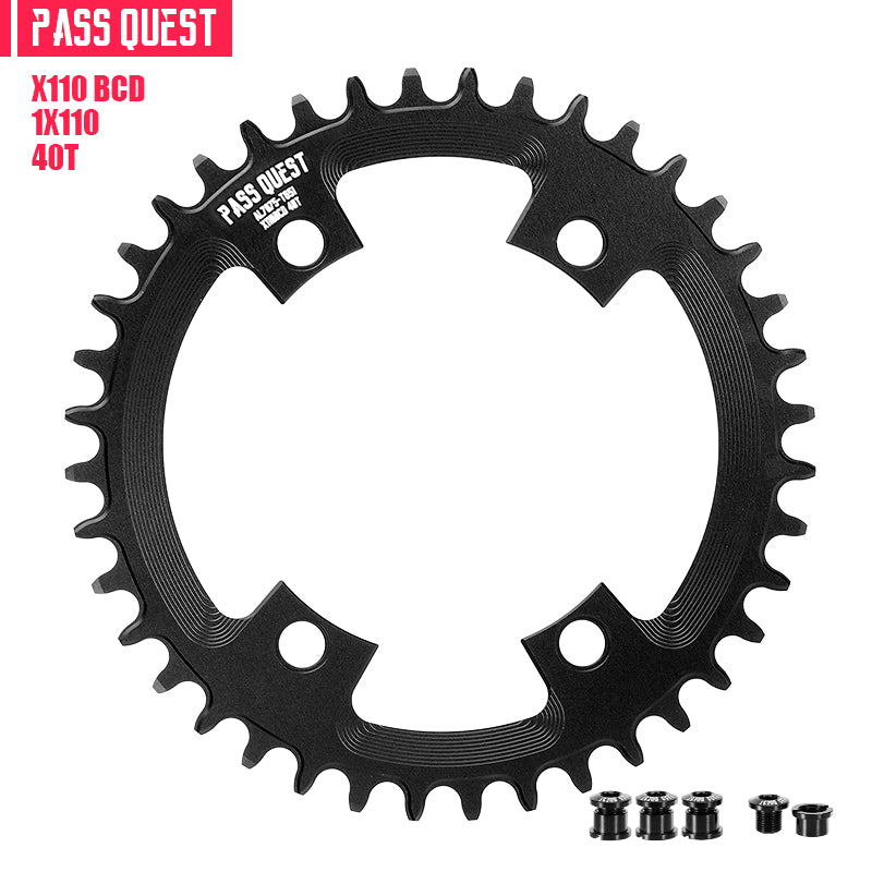 SHIMANO X110BCD (4-bolt ) Round Narrow Wide Chainring