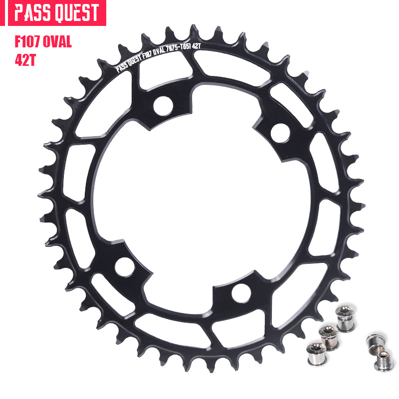 SRAM FORCE 107BCD Oval Narrow Wide Chainring