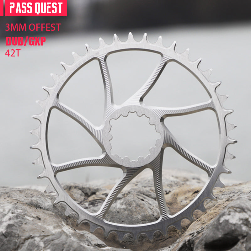 SRAM GXP/DUB ( 3mm offset) MOUNTAIN/GRAVEL/ROAD Narrow Wide Chainring