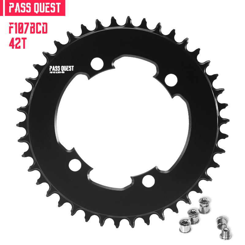 SRAM FORCE 107BCD Round AERO Narrow Wide Chainring