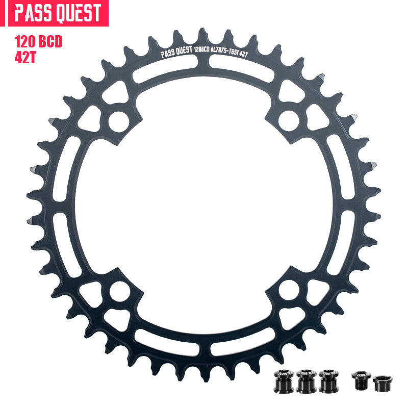 120BCD Round Mountain Bike Chain Wheel Crankset Narrow Wide Chainring