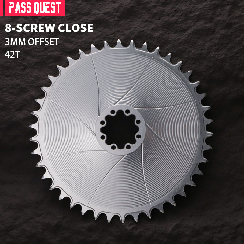 SRAM 8Nails ( 3mm offset) GRAVEL/ROAD AXS XX SL Narrow Wide Chainring 40-56T