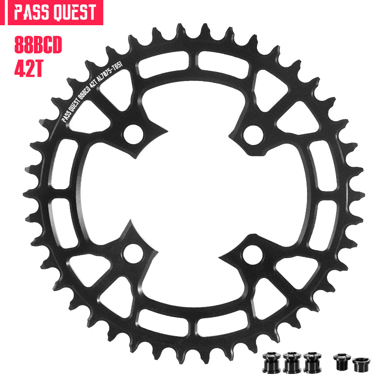 SHIMANO 88BCD Round Narrow Wide Chainring