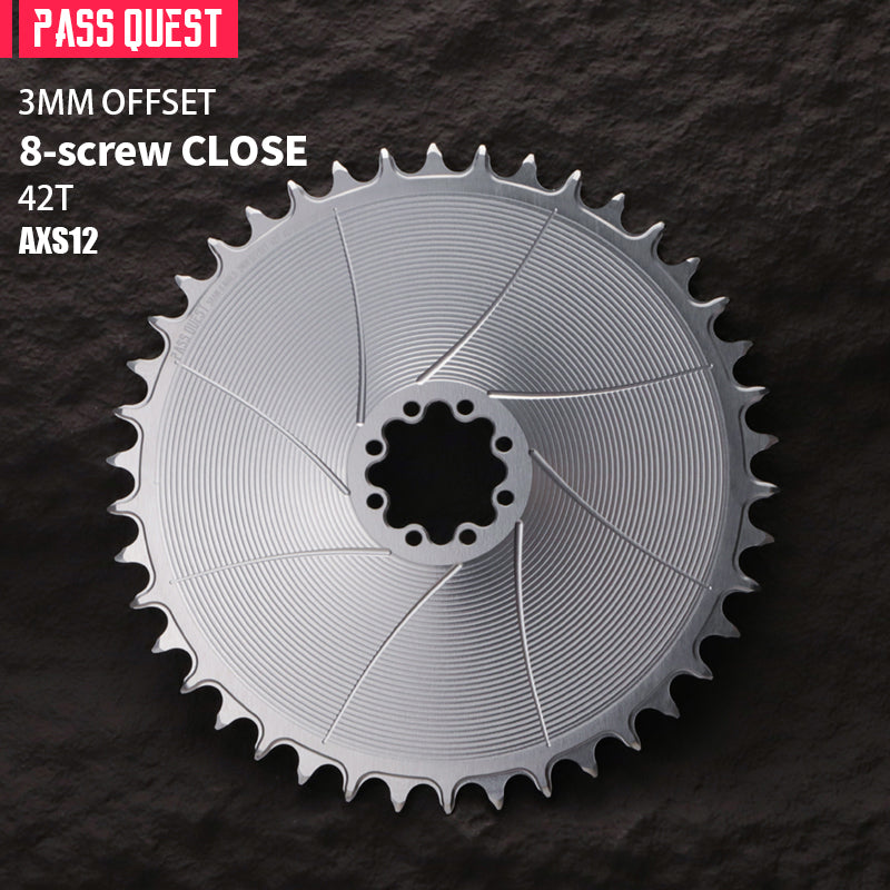 SRAM 8Nails ( 3mm offset) GRAVEL/ROAD AXS XX SL Narrow Wide Chainring 40-56T AXS