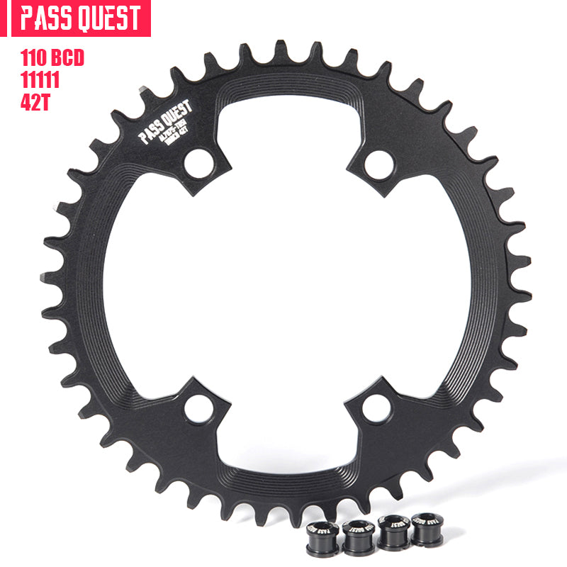SRAM APEX 110BCD (4-bolt) Round Narrow Wide Chainring