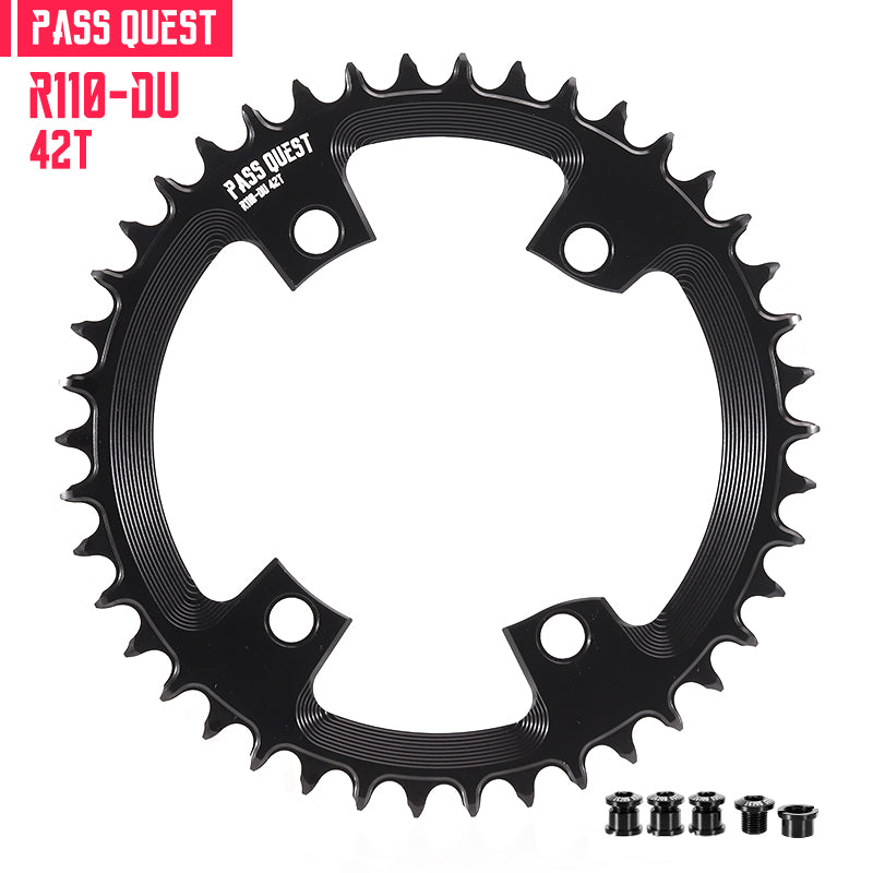 110BCD R9200 R8100 R7100 (4-bolt AERO) Round Narrow Wide Chainring