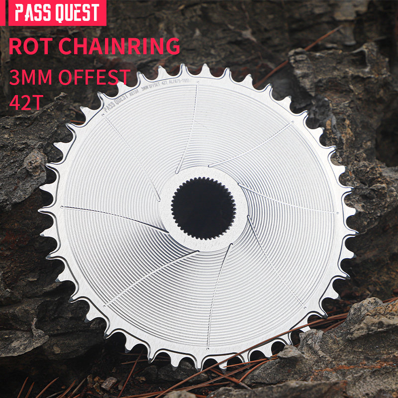 ROTOR (3mm offset ) AERO Round Narrow Wide Chainring