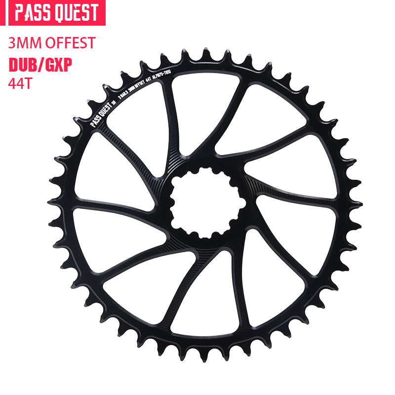 SRAM GXP/DUB ( 3mm offset) MOUNTAIN/GRAVEL/ROAD Narrow Wide Chainring