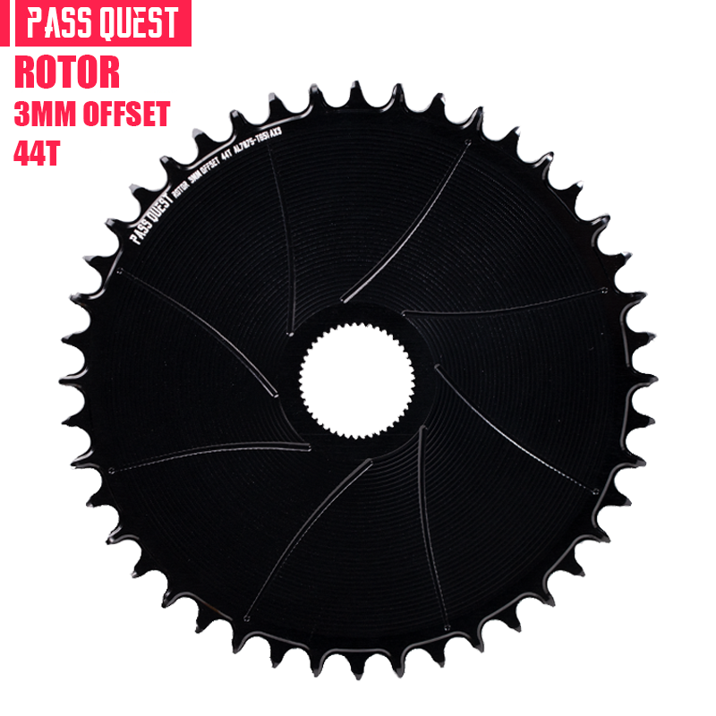 ROTOR (3mm offset ) AERO Round Narrow Wide Chainring