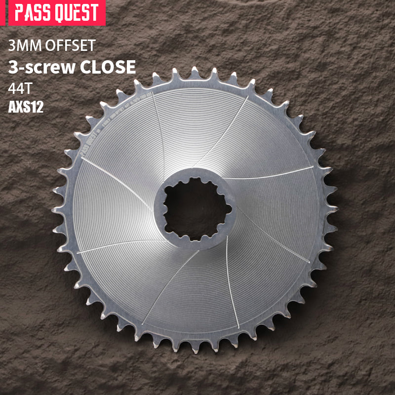 SRAM GXP/DUB ( 3mm offset) GRAVEL/ROAD Narrow Wide Chainring 40-56T AXS