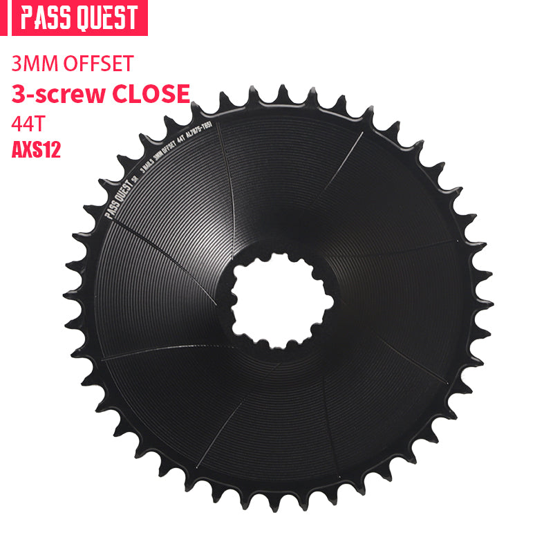 SRAM GXP/DUB ( 3mm offset) GRAVEL/ROAD Narrow Wide Chainring 40-56T AXS