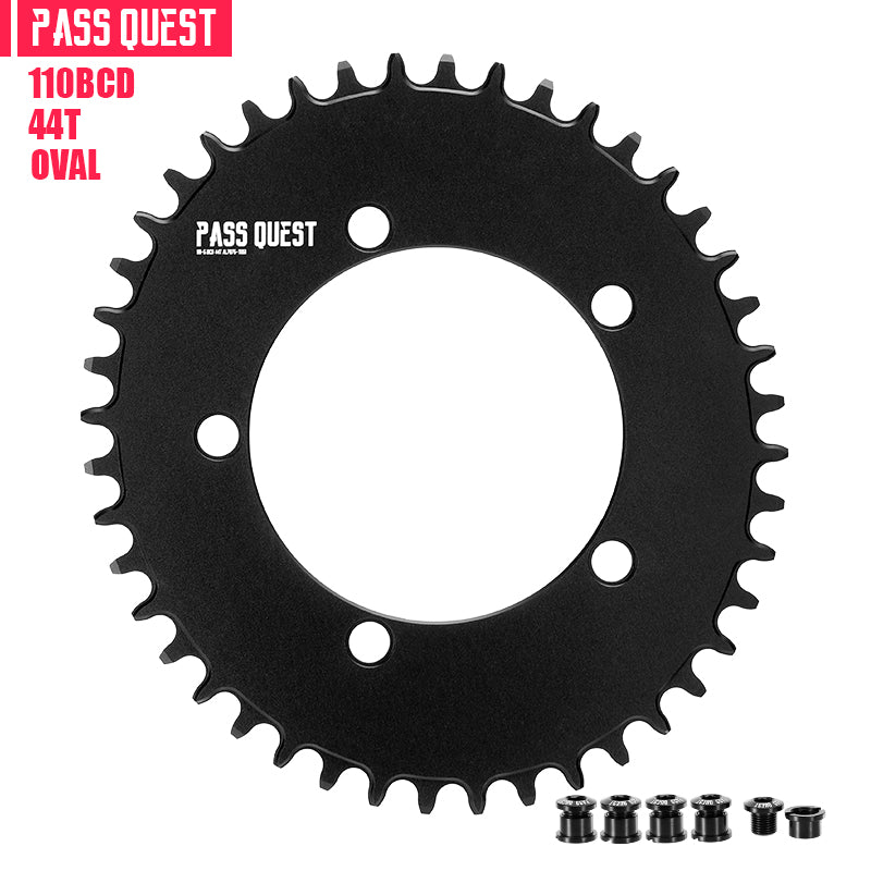110BCD (5-bolt AERO) Oval Road Bike Fold Bike Narrow Wide Chainring