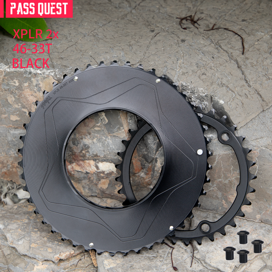 PASS QUEST 2X XPLR thread-mount AXS 12/13s Chianrings
