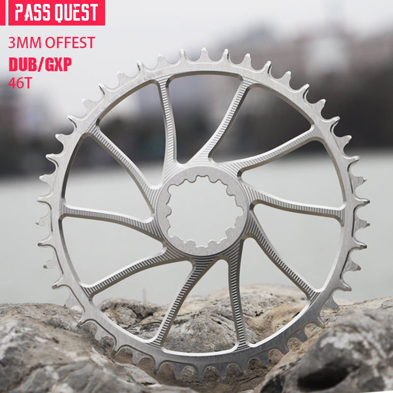 SRAM GXP/DUB ( 3mm offset) MOUNTAIN/GRAVEL/ROAD Narrow Wide Chainring