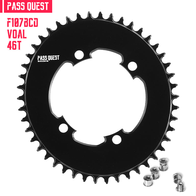SRAM FORCE 107BCD Oval AERO Narrow Wide Chainring