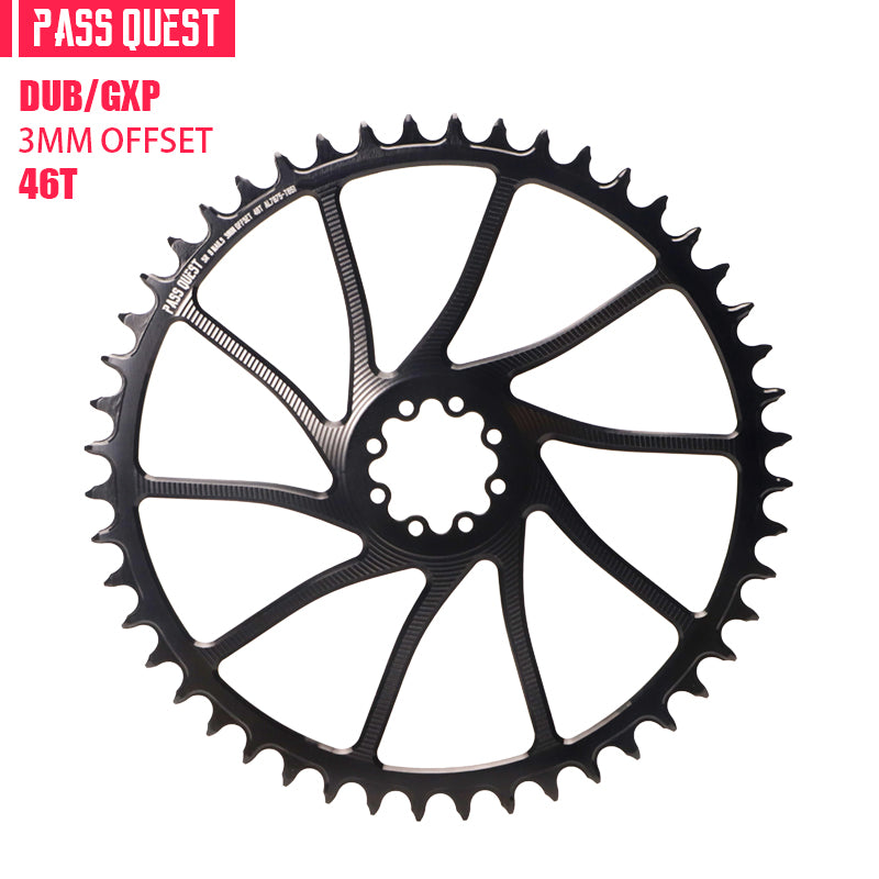 SRAM Force 8 Nails (3mm offset) Round Narrow Wide Chainring 40-54T