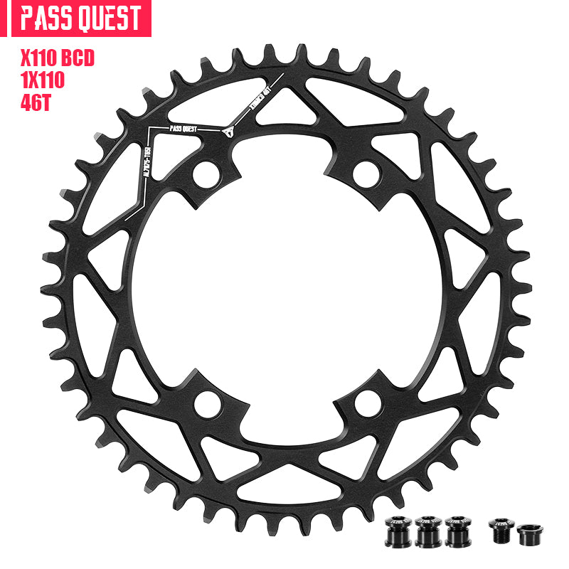 SHIMANO X110BCD (4-bolt ) Round Narrow Wide Chainring