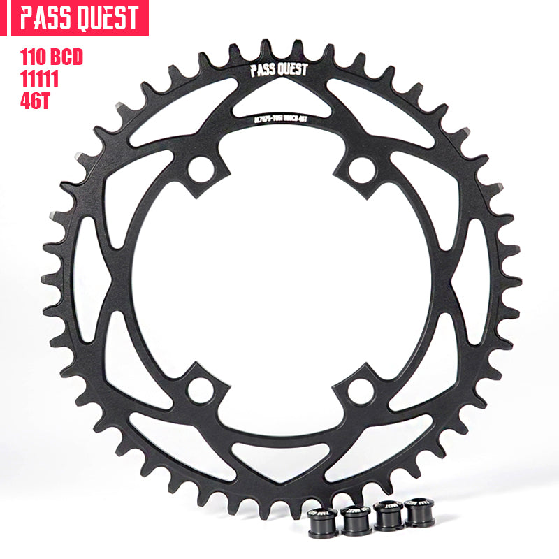 SRAM APEX 110BCD (4-bolt) Round Narrow Wide Chainring