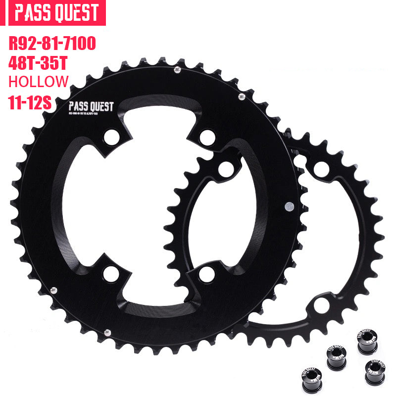 110BCD R92-8100 2X Sprocket AERO Crankshaft set Road bike Gravel bike 12S