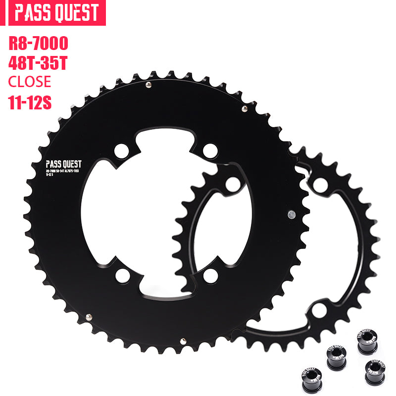 SHIMANO R110BCD 2X R800 R7000 Sprocket AERO Round Road bike Gravel bike 12S