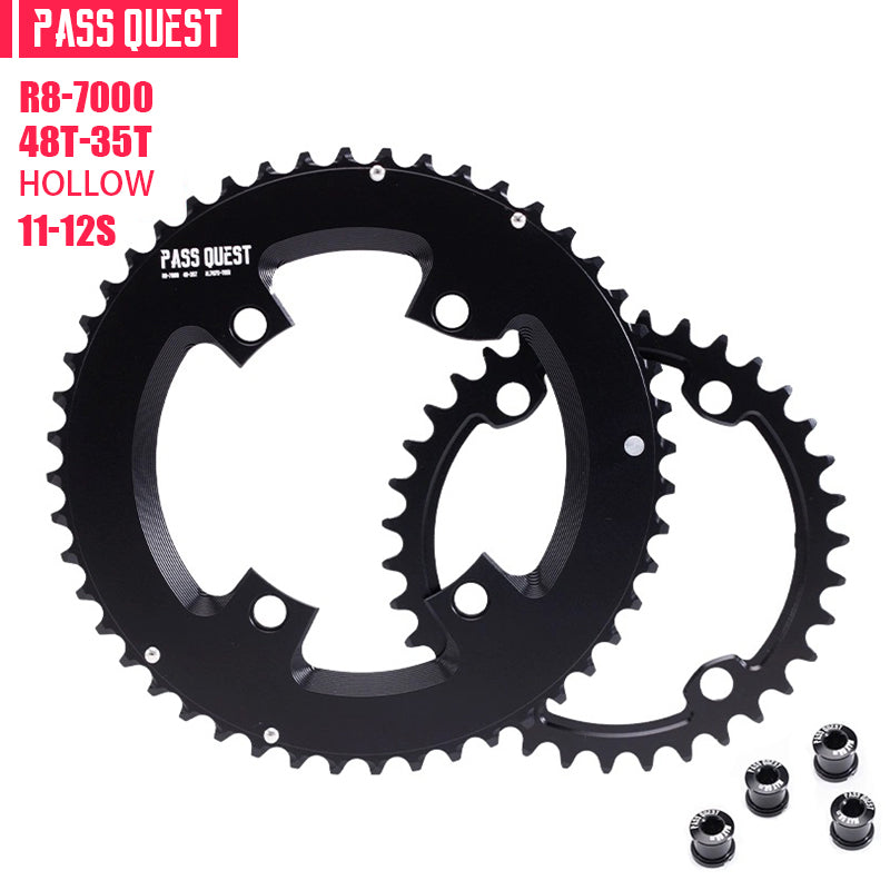 SHIMANO R110BCD 2X R800 R7000 Sprocket AERO Round Road bike Gravel bike 12S
