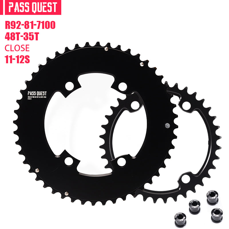 110BCD R92-8100 2X Sprocket AERO Crankshaft set Road bike Gravel bike 12S