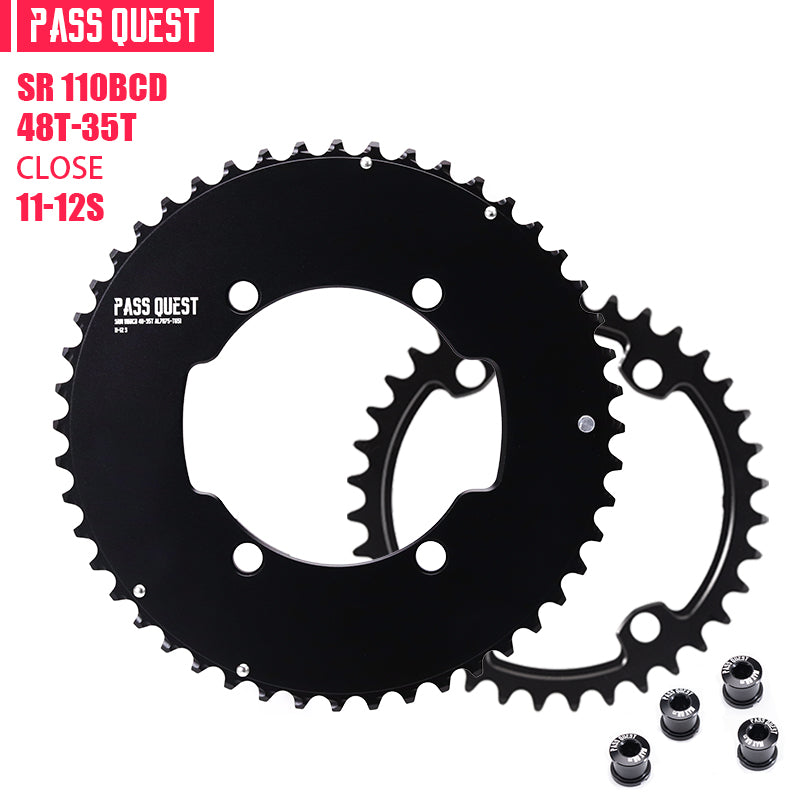 SRAM SRM110BCD 2X Sprocket AERO Road bike Gravel bike 11-12s