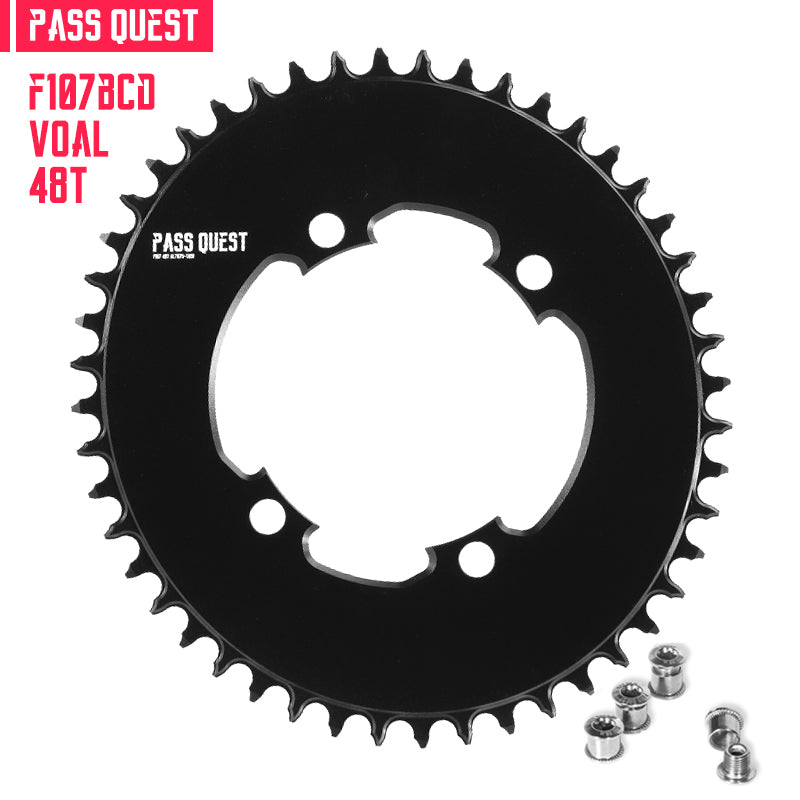 SRAM FORCE 107BCD Oval AERO Narrow Wide Chainring