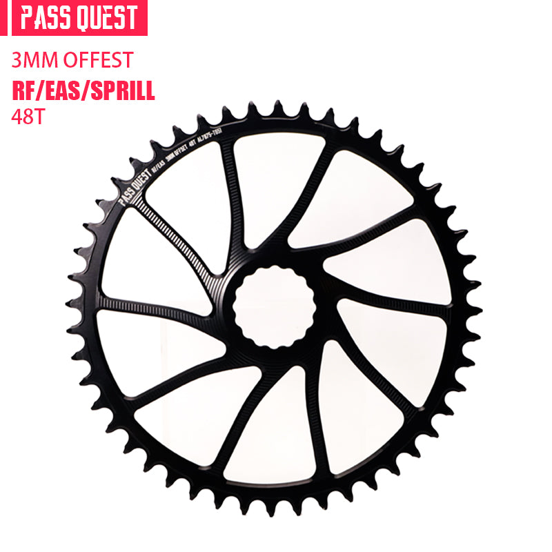 RACE FACE (3mm offset ) Round Narrow Wide Chainring 40-54T