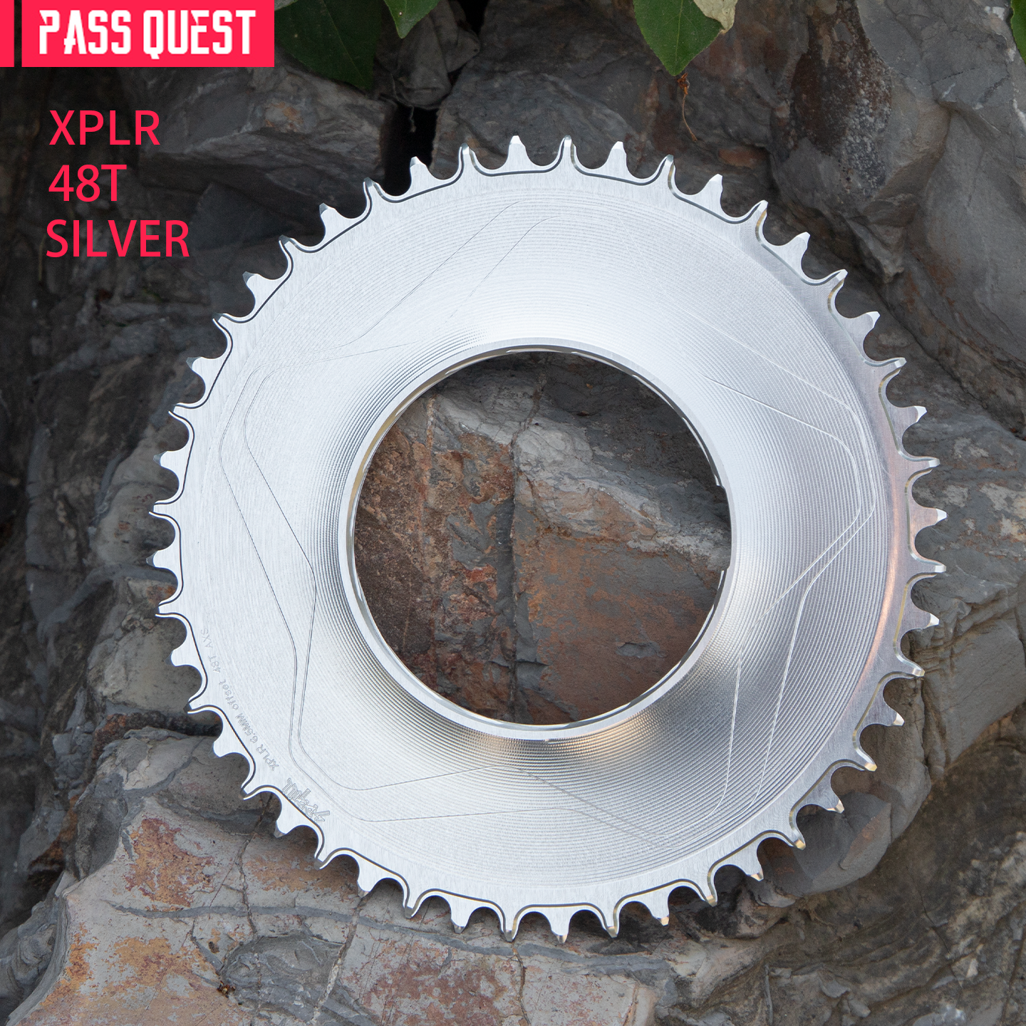 PASS QUEST Direct-Mount Threaded Chainring for SRAM XPLR AXS (12/13-Speed) – Narrow-Wide Profile (30-62T)