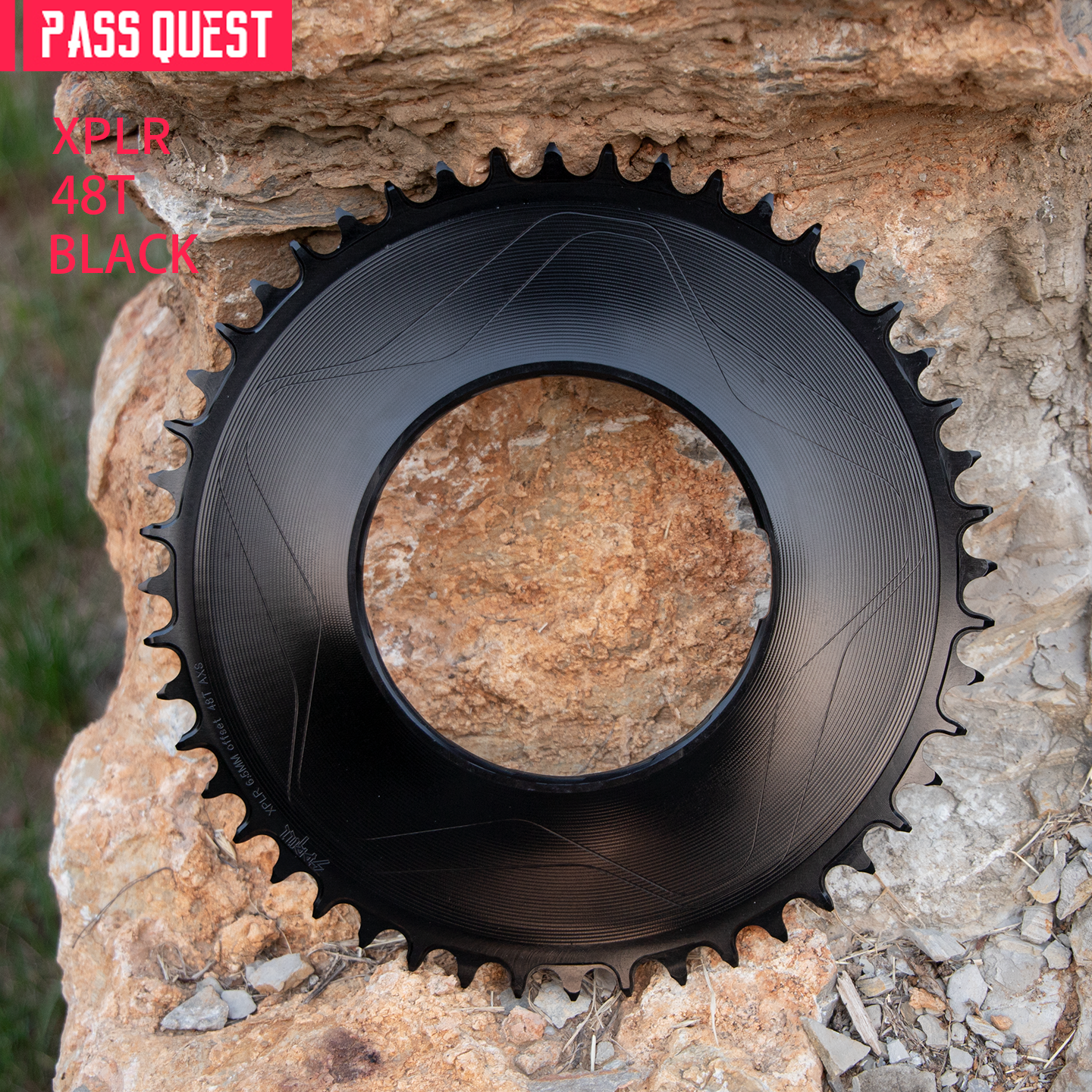 PASS QUEST Direct-Mount Threaded Chainring for SRAM XPLR AXS (12/13-Speed) – Narrow-Wide Profile (30-62T)