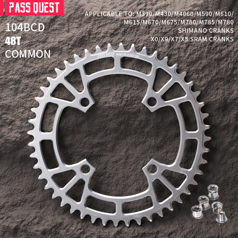 104BCD Round Narrow Wide Chainring