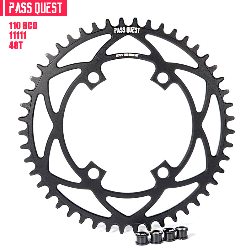 SRAM APEX 110BCD (4-bolt) Round Narrow Wide Chainring
