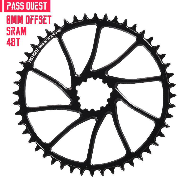 SRAM (0mm offset) Round Narrow Wide Chainring