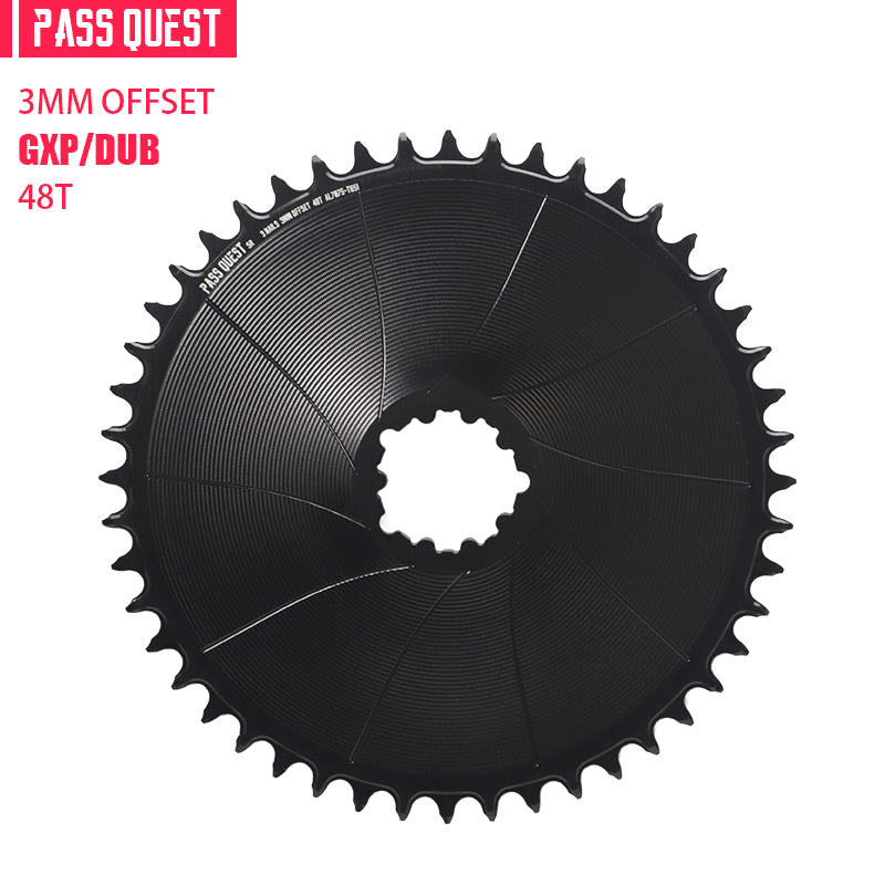 SRAM GXP/DUB ( 3mm offset) GRAVEL/ROAD Narrow Wide Chainring 36-56T /AXS