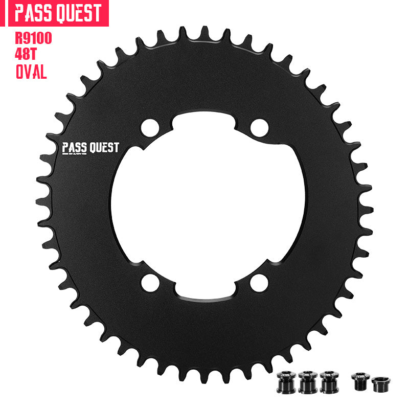 SHIMANO R9100 BCD (4-bolt AERO) Oval Narrow Wide Chainring