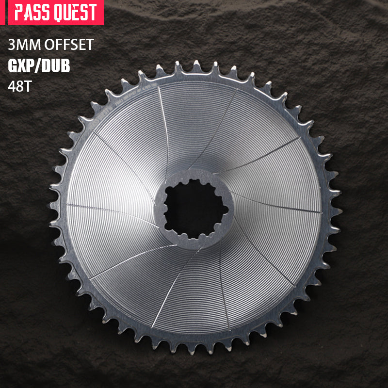 SRAM GXP/DUB ( 3mm offset) GRAVEL/ROAD Narrow Wide Chainring 36-56T /AXS