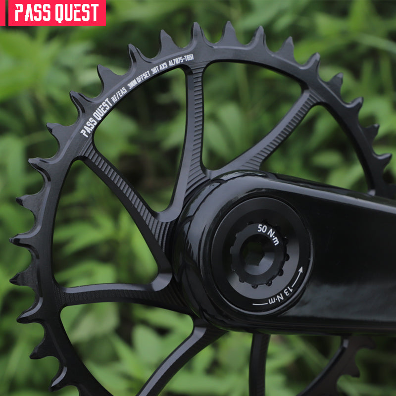 RACE FACE (3mm offset ) AXS Round Narrow Wide Chainring 28-38T