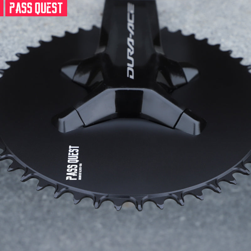 SHIMANO 110BCD R9200 R8100  (4-bolt AERO) Completely closed Round Narrow Wide Chainring