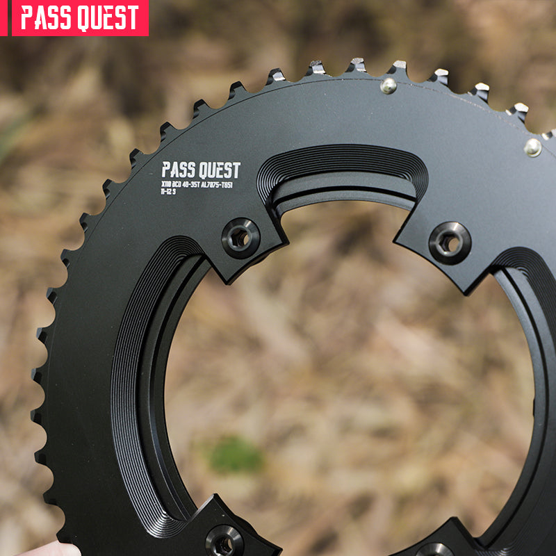 SHIMANO X110BCD 2X Sprocket AERO Road bike Gravel bike 11-12s