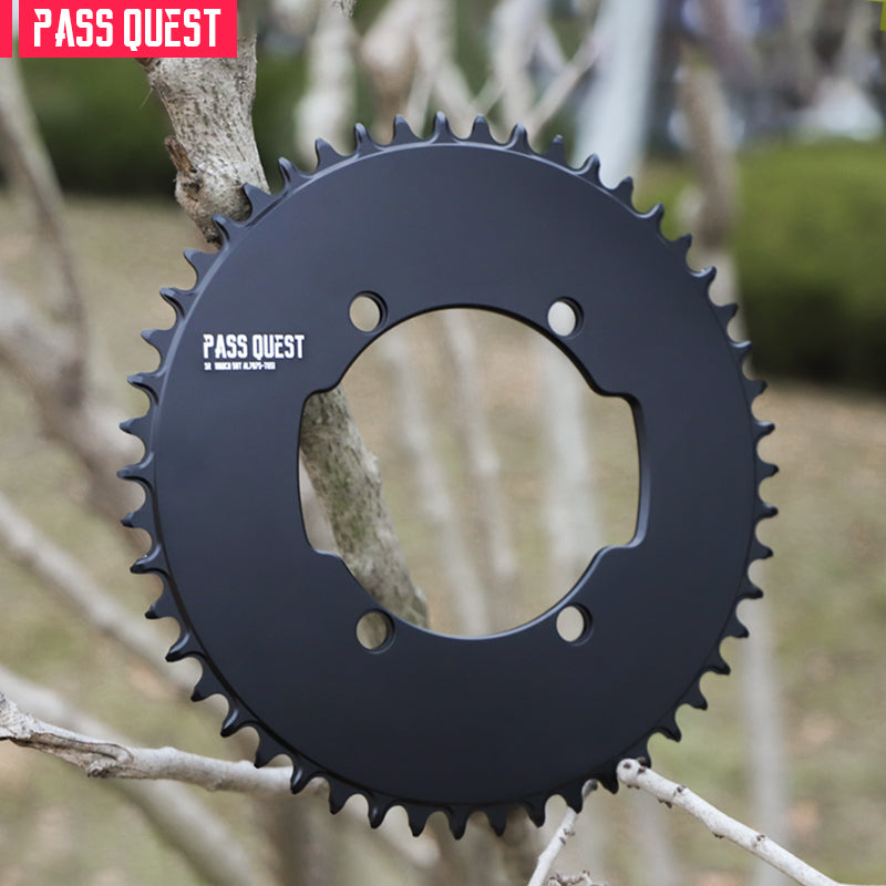 PASS QUEST SR-110 BCD (4-bolt AERO) Round AERO Narrow Wide Chainring