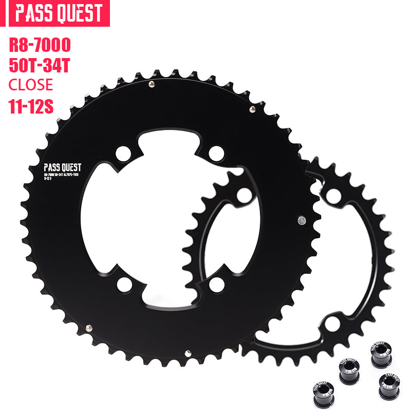 SHIMANO R110BCD 2X R800 R7000 Sprocket AERO Round Road bike Gravel bike 12S