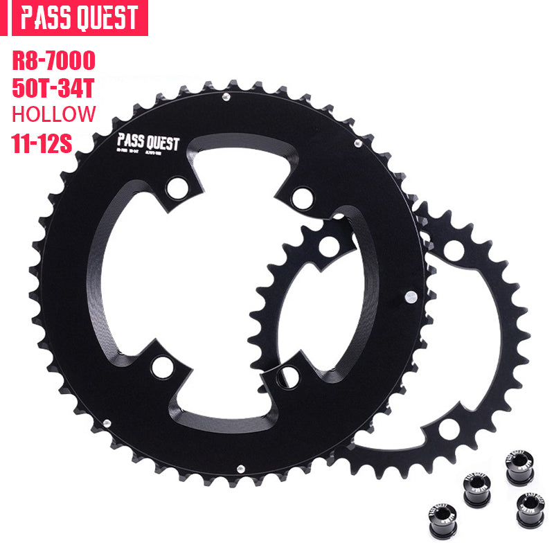 SHIMANO R110BCD 2X R800 R7000 Sprocket AERO Round Road bike Gravel bike 12S