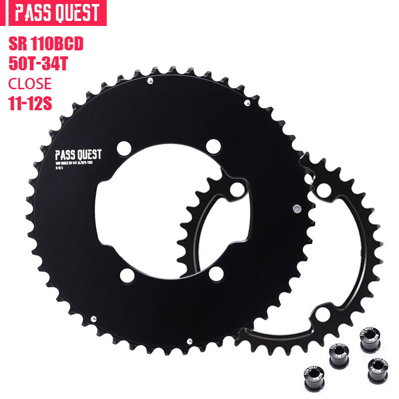 SRAM SRM110BCD 2X Sprocket AERO Road bike Gravel bike 11-12s