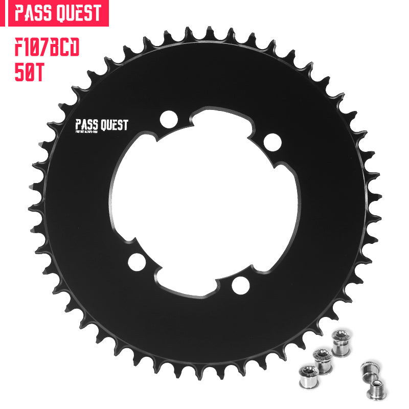 SRAM FORCE 107BCD Round AERO Narrow Wide Chainring