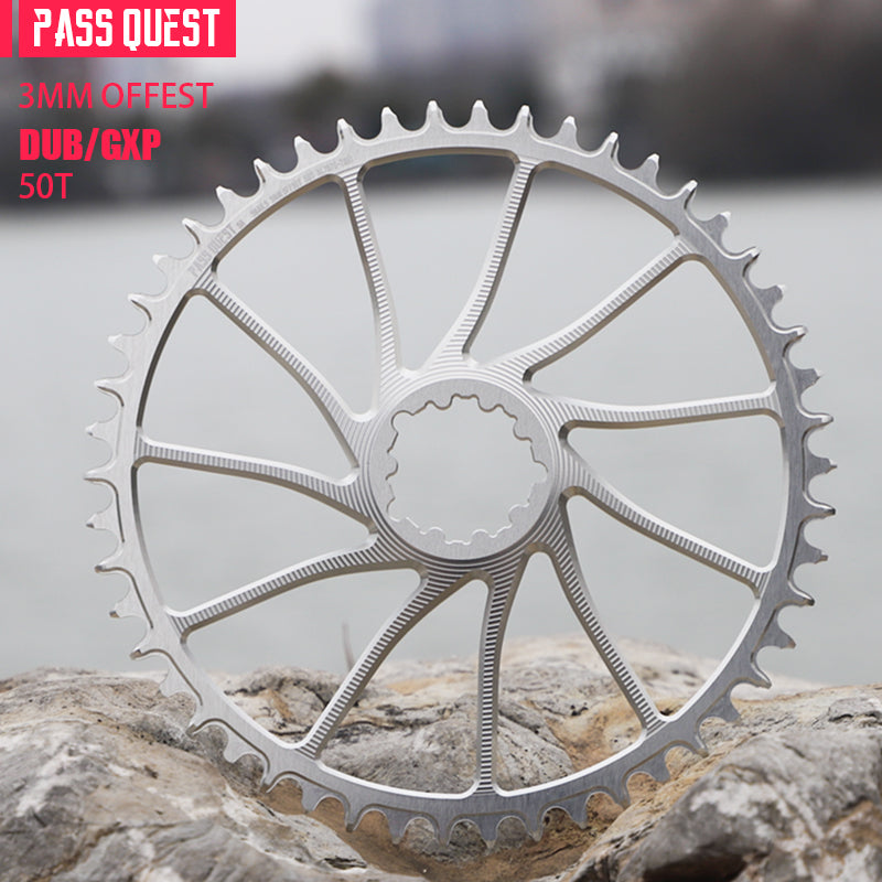 SRAM GXP/DUB ( 3mm offset) MOUNTAIN/GRAVEL/ROAD Narrow Wide Chainring
