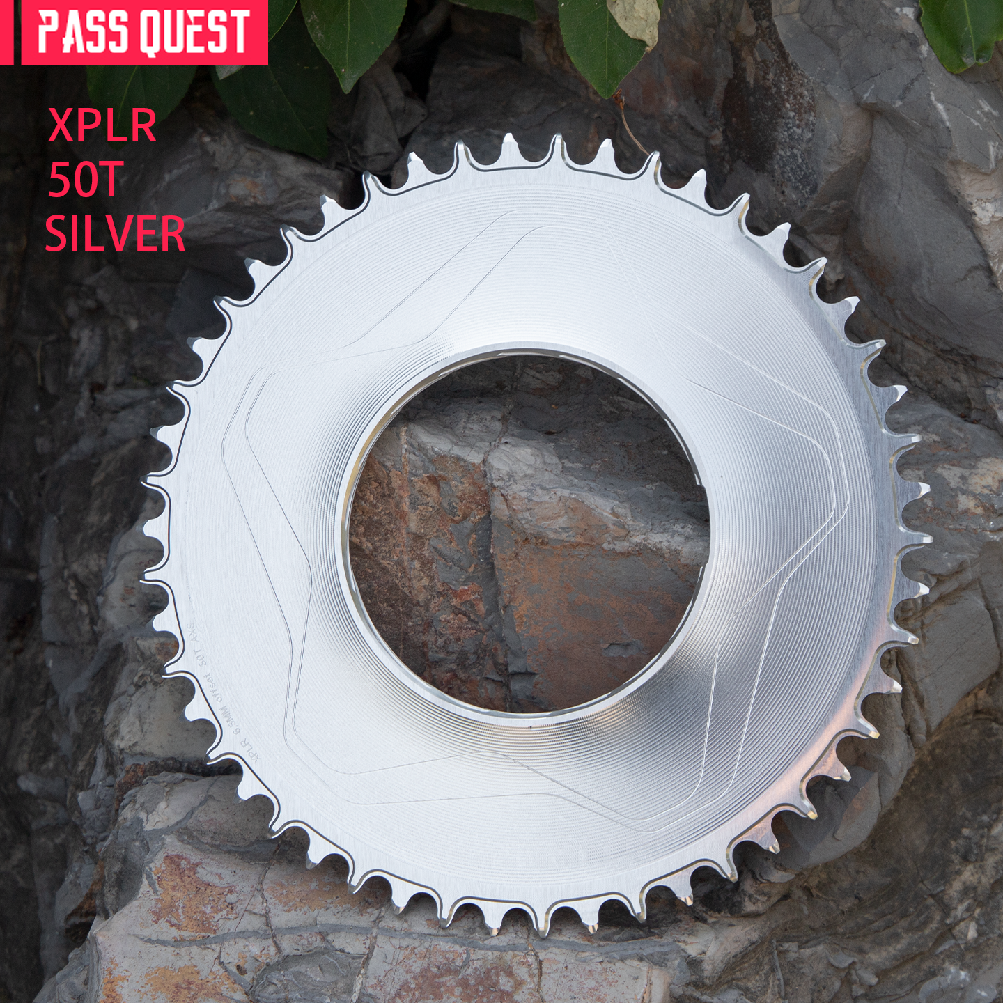PASS QUEST Direct-Mount Threaded Chainring for SRAM XPLR AXS (12/13-Speed) – Narrow-Wide Profile (30-62T)